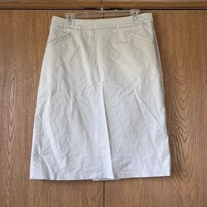 Christopher & Banks Khaki Skirt